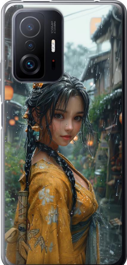 Чехол на Xiaomi 11T Pro Anime-girl (6133t-2552-42517)