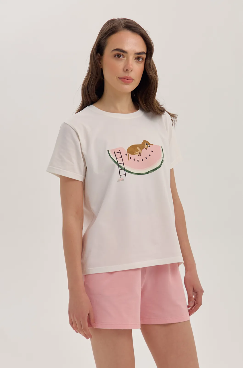 Пижама женская Ellen JUICY SLICE 2970/22/03 M Молочный (31329122) Пижама женская Ellen JUICY SLICE 2970/22/03 M Молочный (31329122)