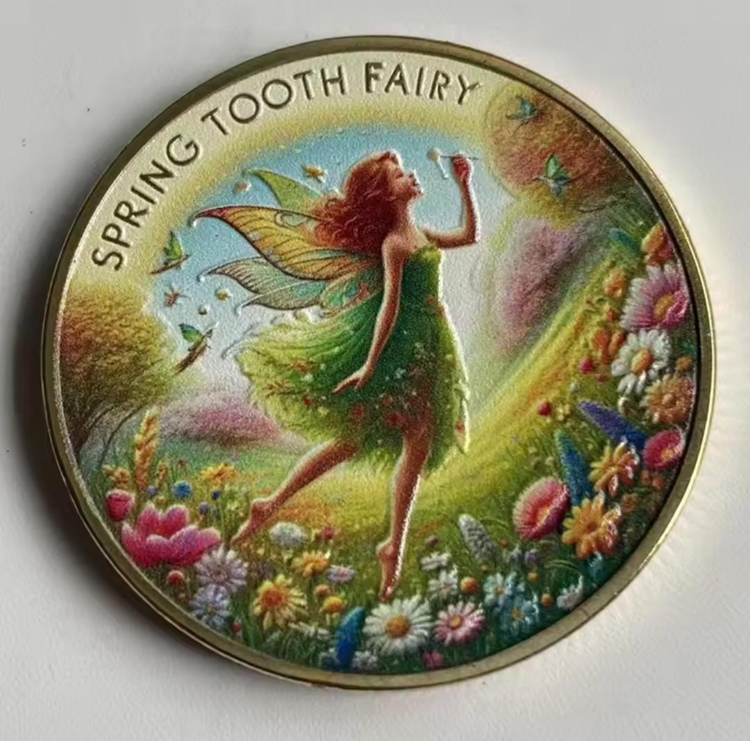 Монета сувенирная Зубная фея в капсуле Монета сувенирная Зубная фея в капсуле