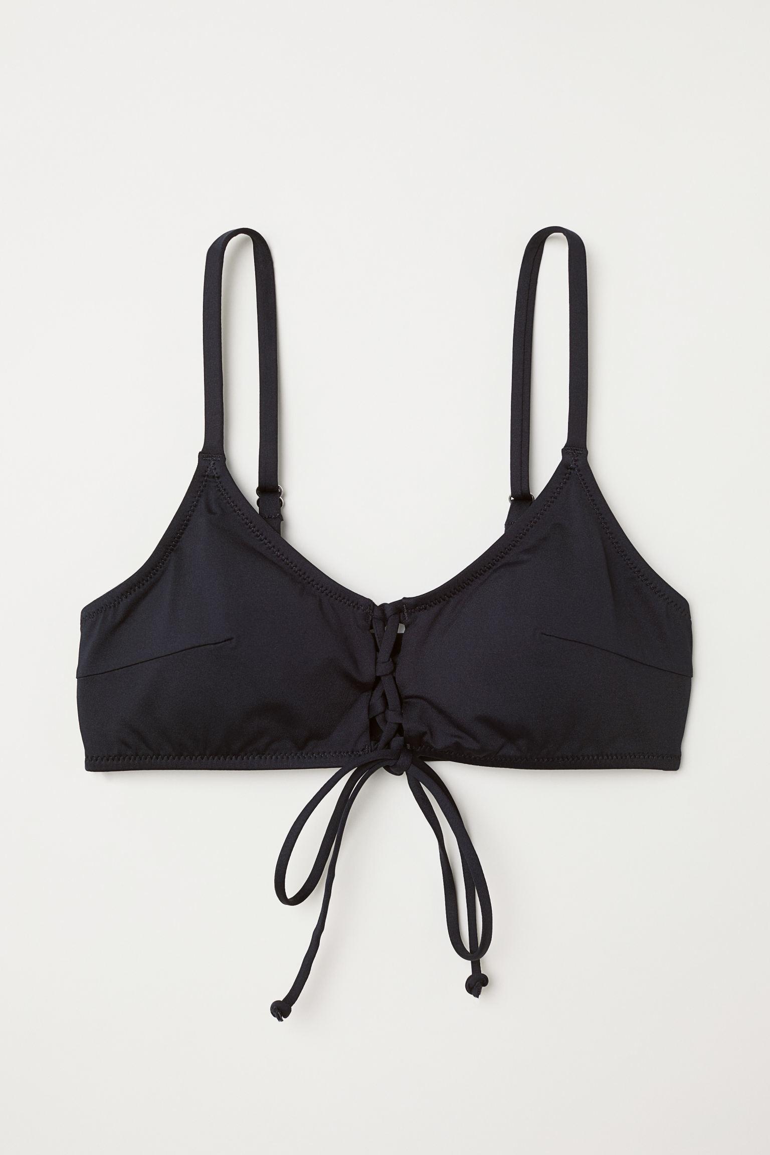 Лиф купальный H&M р. 32 Черный (1102615939)