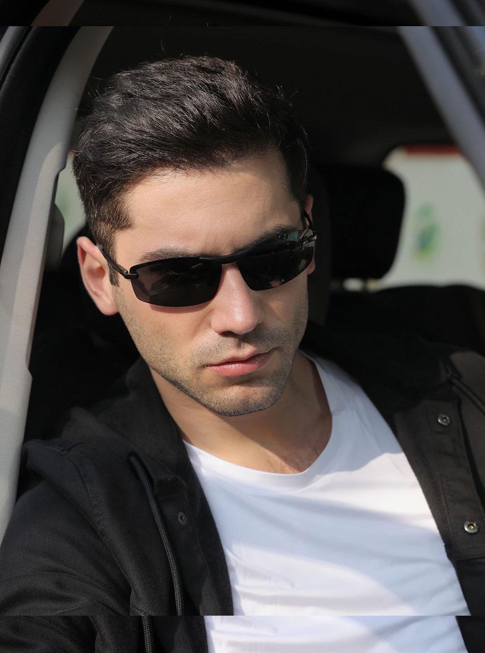 Чоловічі сонцезахисні окуляри CoolPandas ультралегкі з поляризацією - фото 7 Чоловічі сонцезахисні окуляри CoolPandas ультралегкі з поляризацією - фото 7