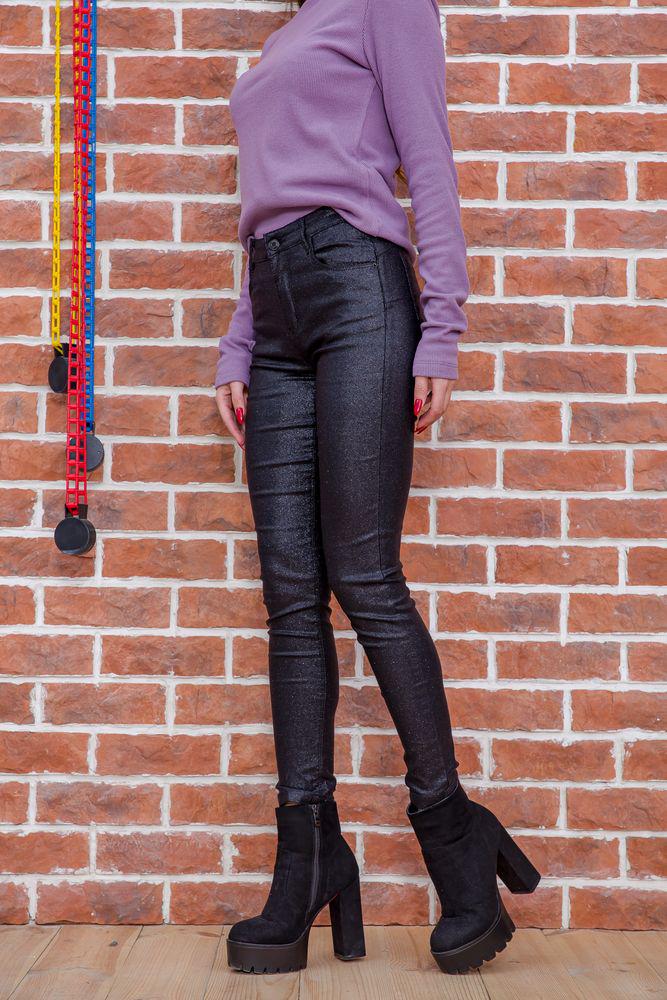 Брюки женские из экокожи на флисе Ager 190R5256 XS Черный - фото 2 Брюки женские из экокожи на флисе Ager 190R5256 XS Черный - фото 2