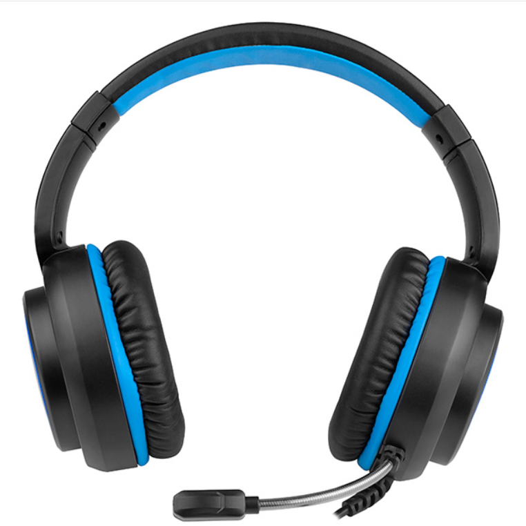 Компьютерные наушники с подсветкой и микрофоном Tracer GAMEZONE d ragon Blue LED TRASLU46621 полноразмерные (leo-140508)