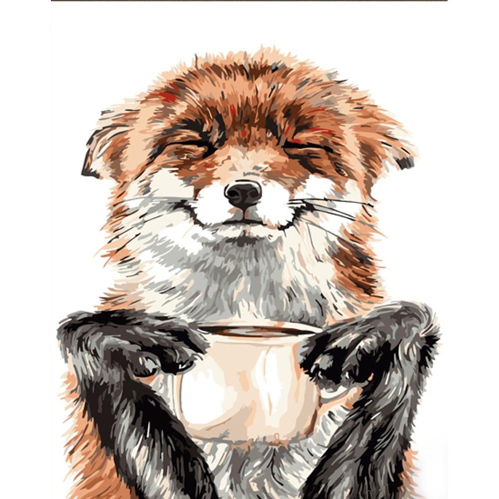 Картина по номерам Strateg Канал и филиханка с лаком 30x40 см (Str-SS6795)