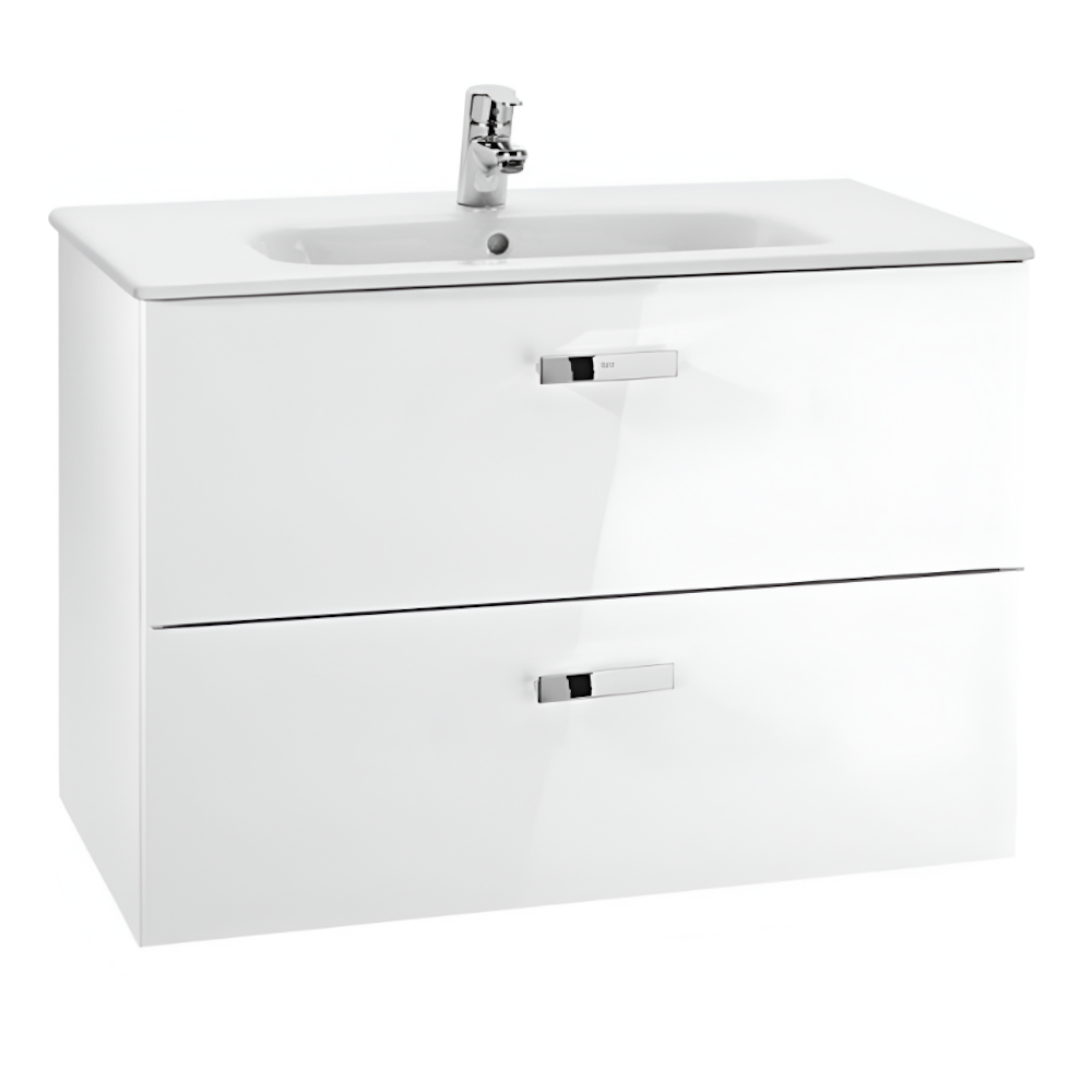 Тумба у ванну Roca Gap 100x44 підвісна під умивальник Білий (A856964806)