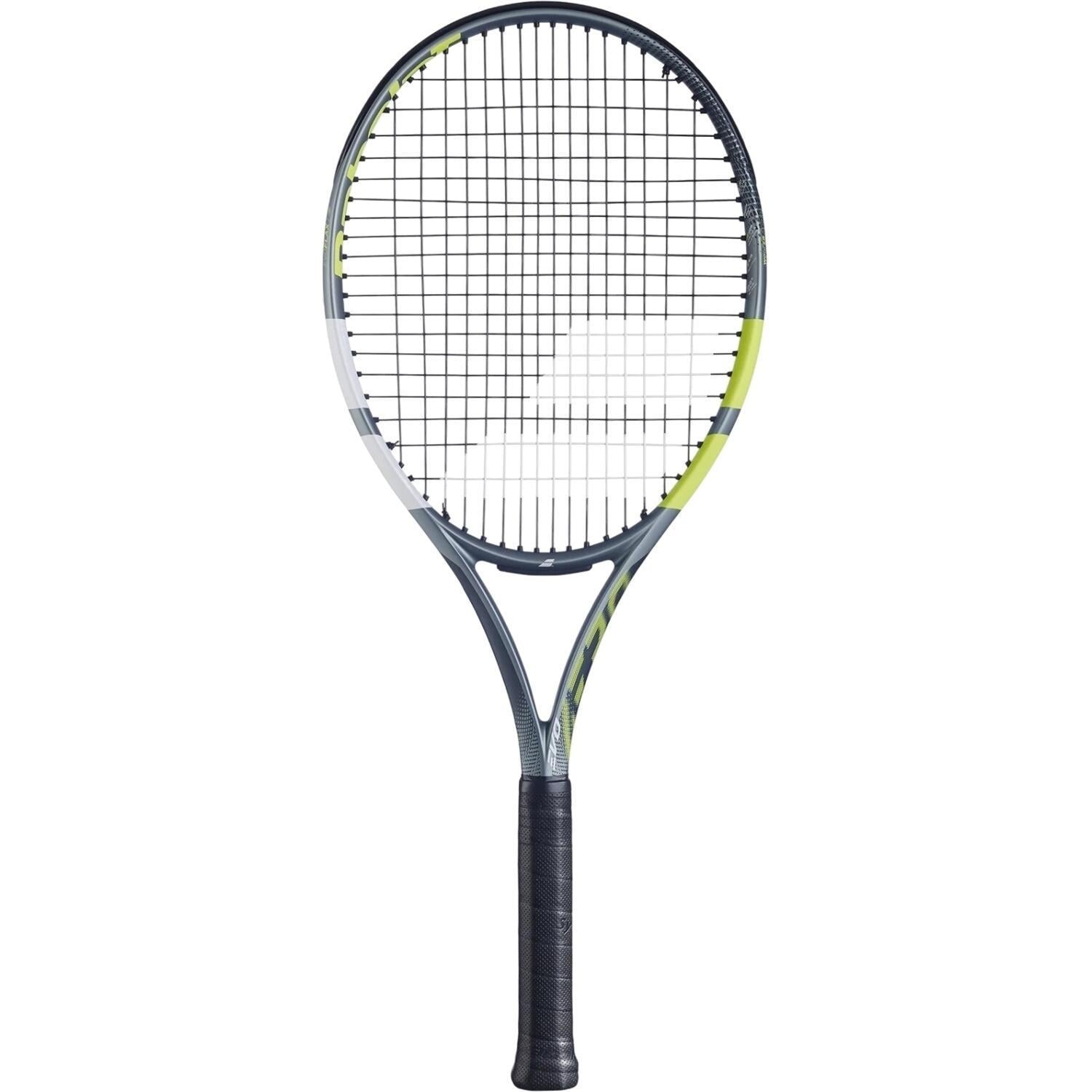 Ракетка для тенниса Babolat EVO AERO GEN2 UNSTRUNG р. 2 Темно-серо-лимонный (101562-100)