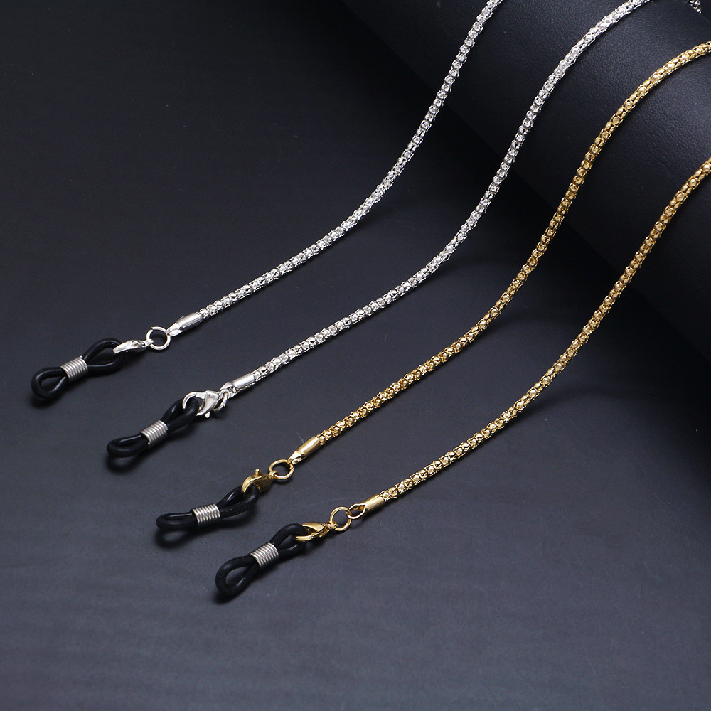 Ланцюжок для окулярів з визерунком 2 9595 70 см Сірий (4506459) Ланцюжок для окулярів з визерунком 2 9595 70 см Сірий (4506459)