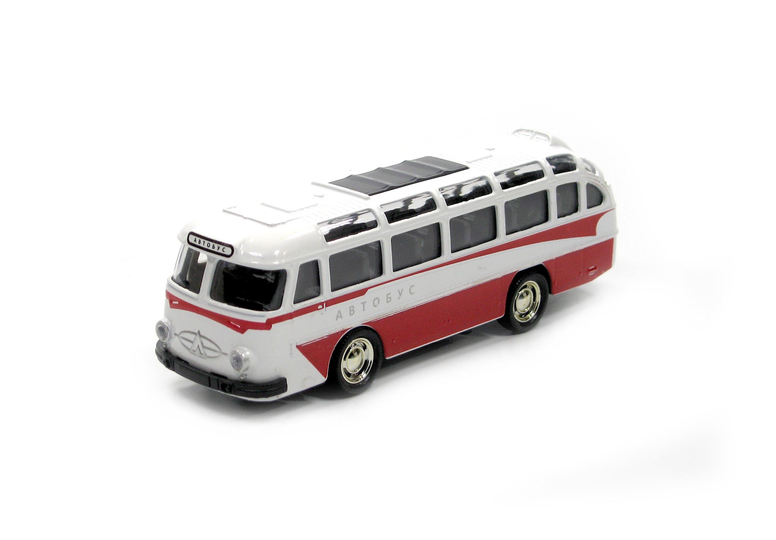 Модель металлическая Автобус ЛАЗ-697 Красный (M 5664 R)