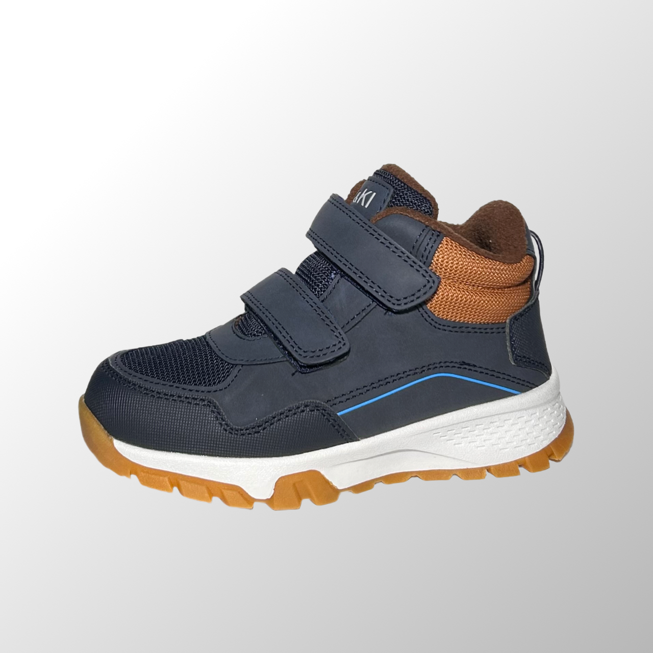 Ботинки детские демисезонные Bi&Ki для мальчика р. 33/22 см Синий (A-B01341-H) - фото 2 Ботинки детские демисезонные Bi&Ki для мальчика р. 33/22 см Синий (A-B01341-H) - фото 2