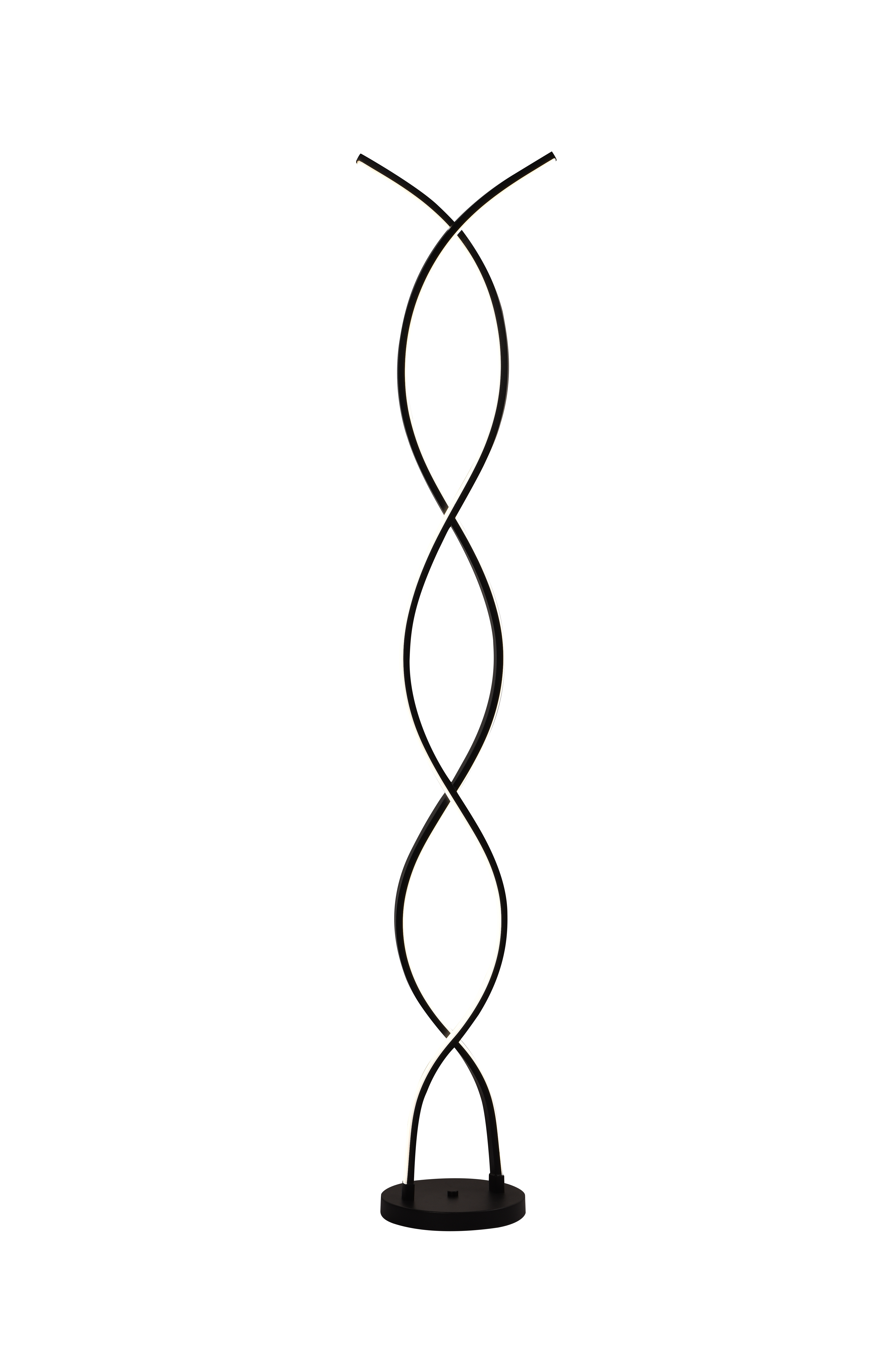 Торшер светодиодный LDD1010 64W Черный (29282827)