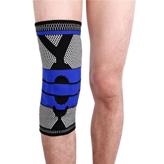 Бандаж на колено Knee Support Синий - фото 4