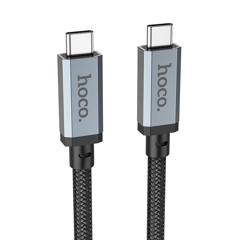 Дата-кабель Hoco US05 Type-C to Type-C 100W USB4 40Gbps 1 м Black (00000065417_1)