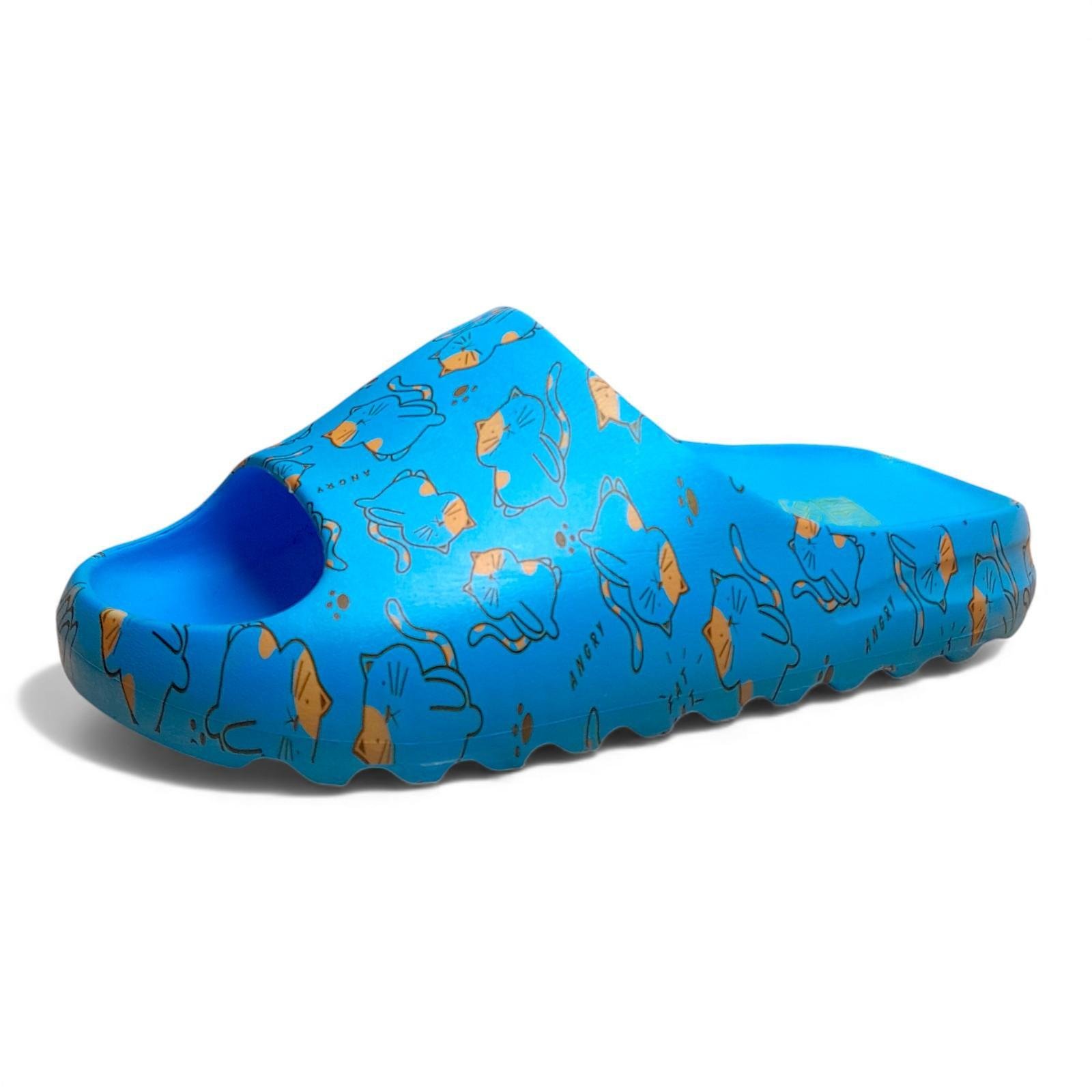 Шльопанці жіночі Luck Line із принтом р. 37 23,5 см Блакитний (2835033247) - фото 3