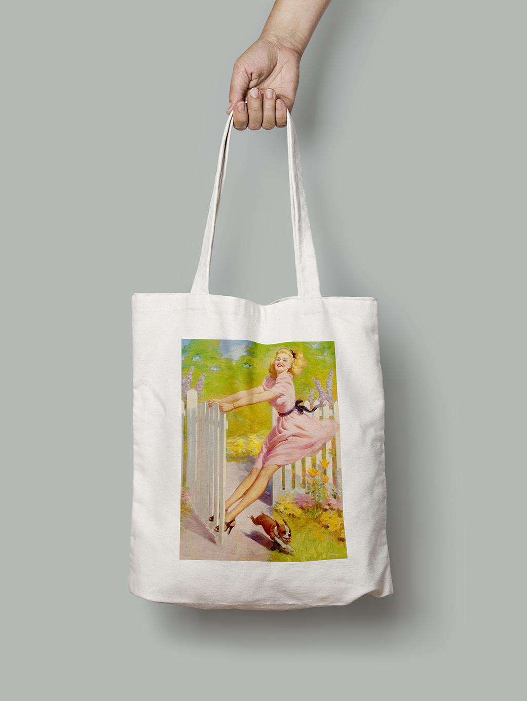 Еко-сумка Переходячи в літо. Арт Фрам шопер (pin_up1726003_Bag) - фото 1