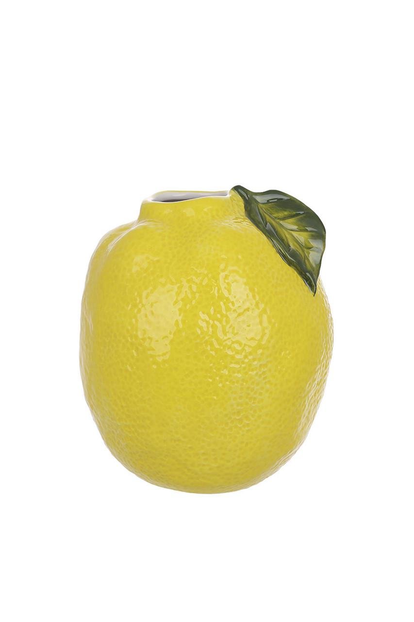 Ваза керамическая Лимон Желтый ЦБ-00277135