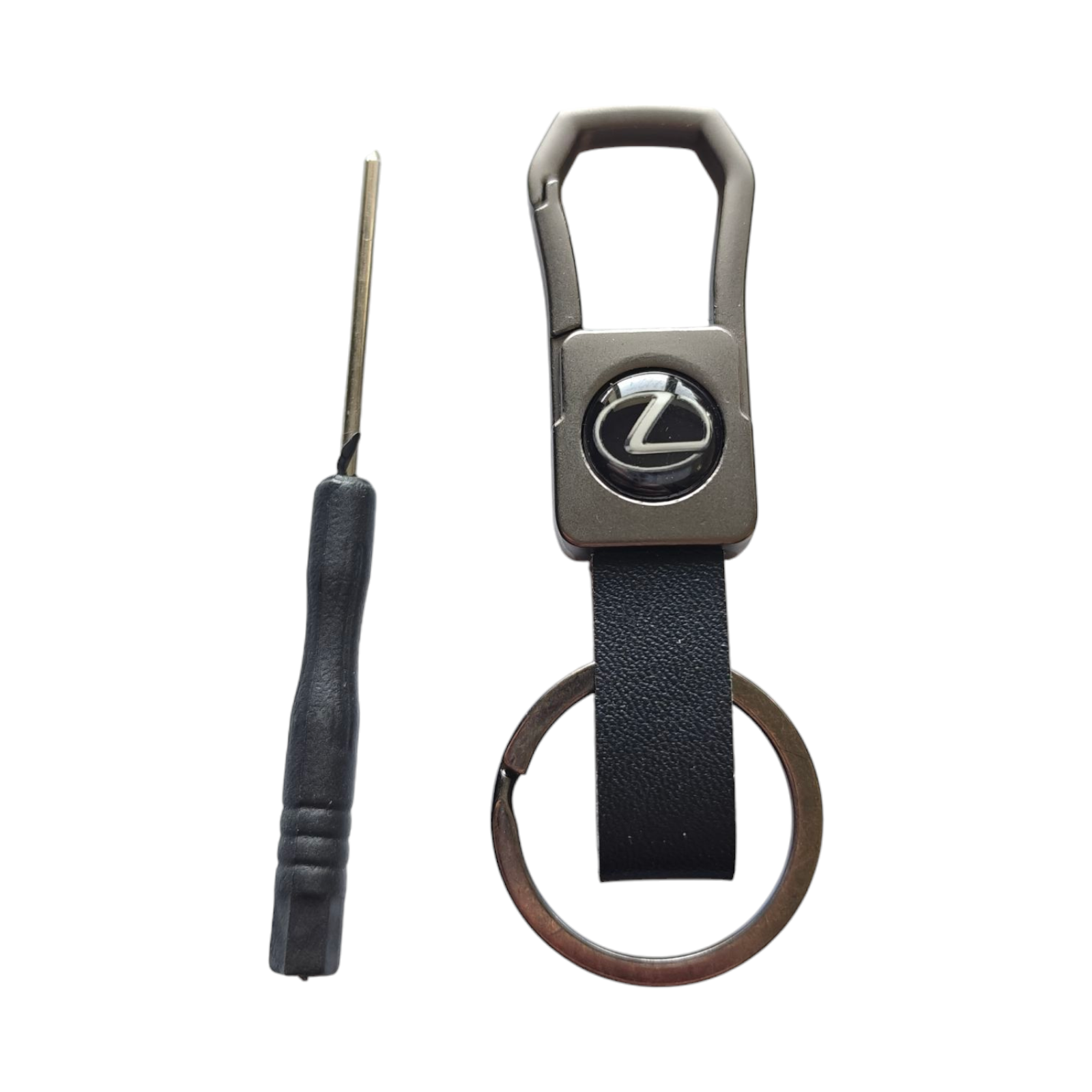 Брелок LEXUS с карабином металлический (1562700824)