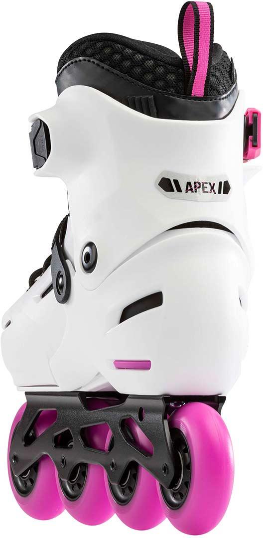 Ролики детские Rollerblade Apex G 37/40 Белый/Розовый - фото 5