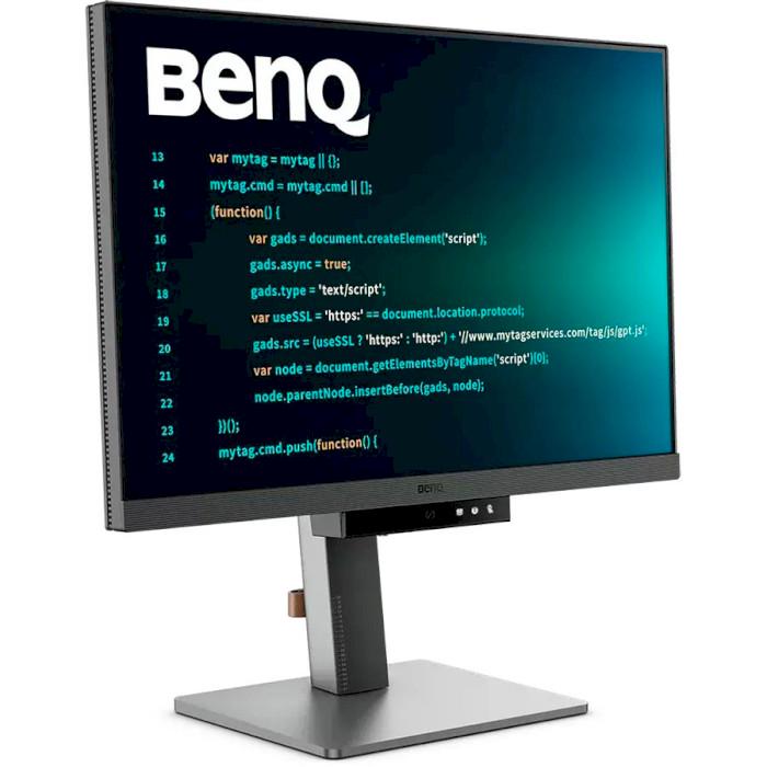 Монітор BenQ RD240Q PD 90W Dark Grey (9H.LLXLA.TBE) - фото 2