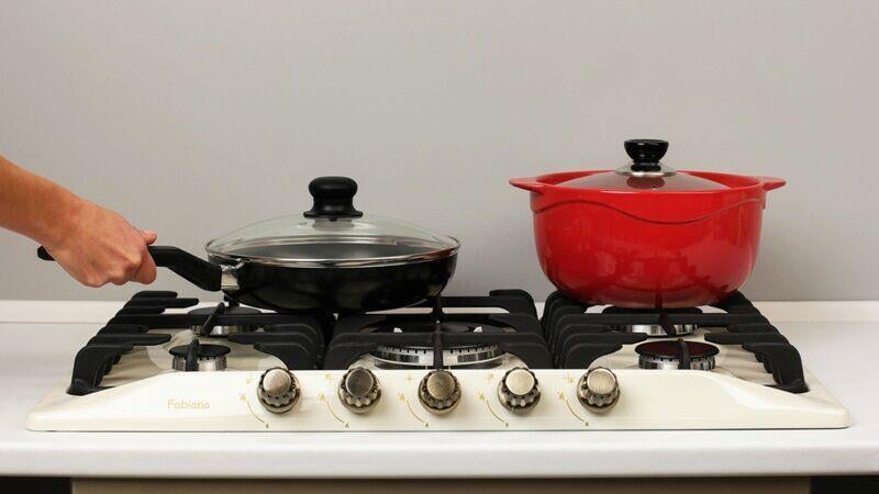 Варочная поверхность газовая Fabiano FHG-R 23-75 VGH-T Слоновая кость - фото 6 Варочная поверхность газовая Fabiano FHG-R 23-75 VGH-T Слоновая кость - фото 6