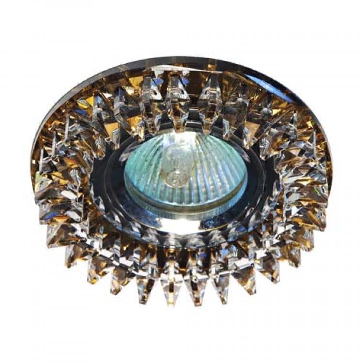 Світильник вбудовуваний Feron CD2540 Прозорий чайний Світильник вбудовуваний Feron CD2540 Прозорий чайний