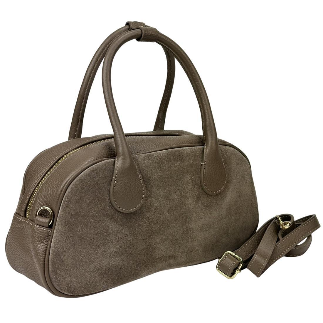 Жіноча сумка Royal Bag F-IT-3017T замшева Taupe (8147) - фото 9
