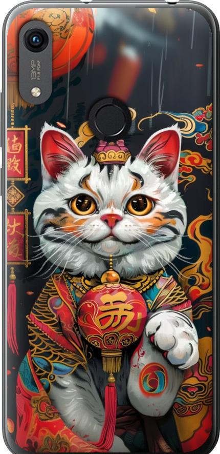 Чохол на Huawei Y6s China Cat v2 (6135u-1871-42517) Чохол на Huawei Y6s China Cat v2 (6135u-1871-42517)