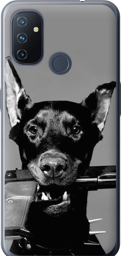 Чохол на OnePlus Nord N100 Доберман (2745u-2130-42517)