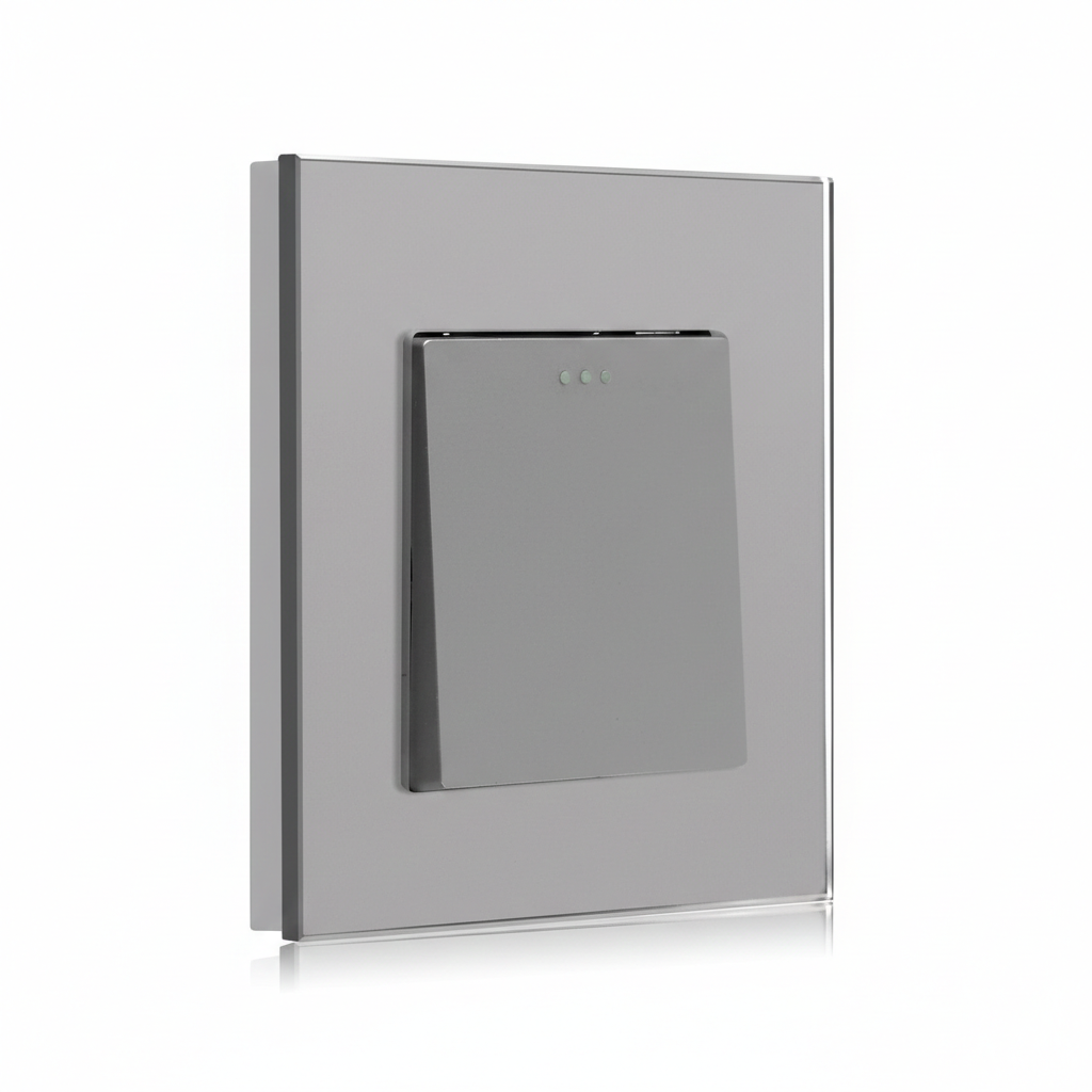 Выключатель проходной BSEED 1 Gang 2 Way Серый (8/644)