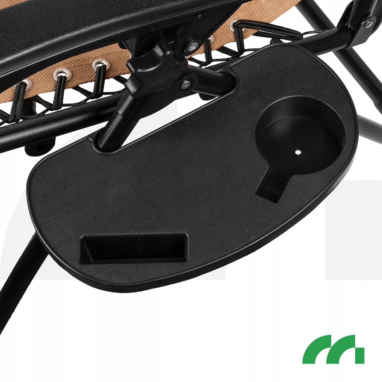 Шезлонг Maltec Sunwaal Paradise ZeroGravity 150 кг Бежевий (MLS_112656) - фото 6