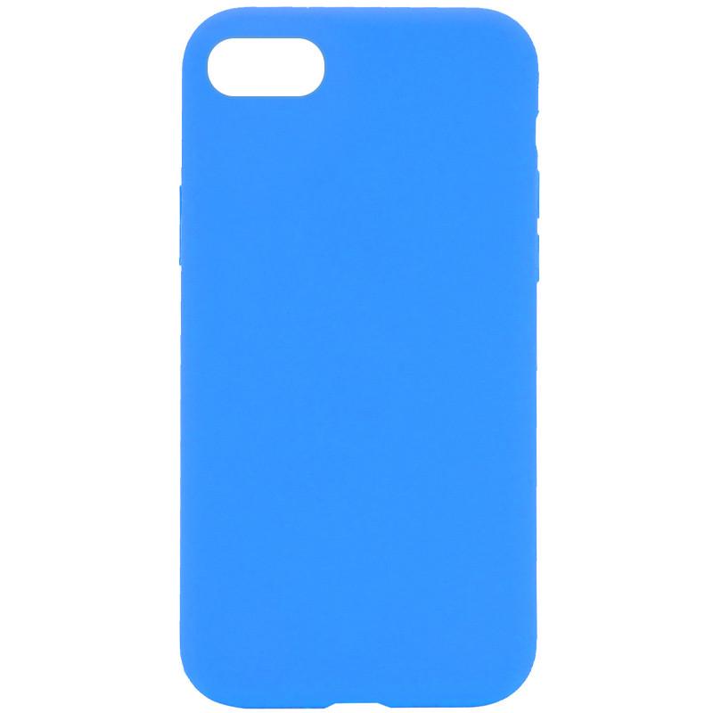 Противоударный Чехол Silicone Case Full Protective (AA) NO LOGO для Apple iPhone 6/6s (4.7") Голубой/Blue
