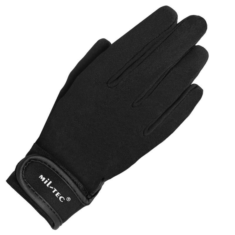 Перчатки Mil-Tec Neopren Handschuhe Schwarz Kurz неопреновые XL Черный (11660002-905-XL) - фото 3