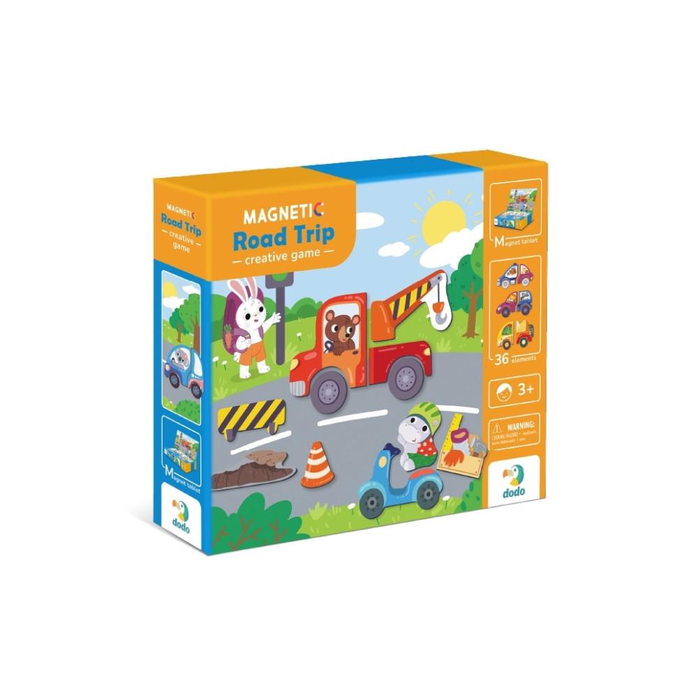 Игра настольная DoDo Toys Дорожные приключения (SR-113-N-436) Игра настольная DoDo Toys Дорожные приключения (SR-113-N-436)