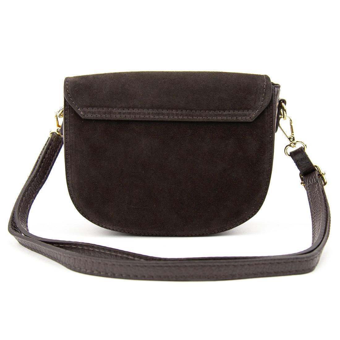 Женская сумка замшевая Firenze Italy F-IT-9876DB Шоколадный (2798992085) - фото 5