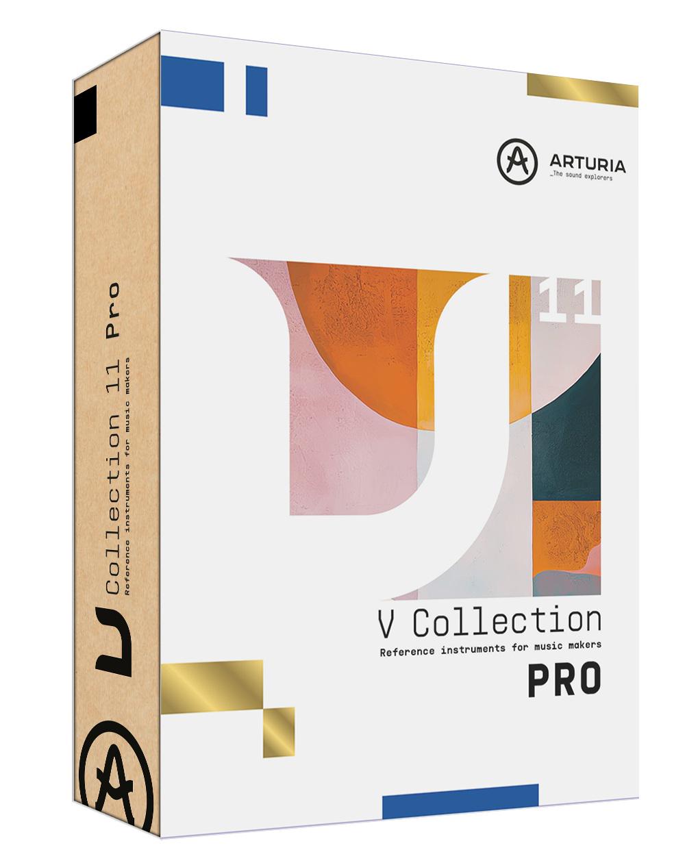 Обновление программного обеспечения Arturia V Collection до версии 11 Pro (27229533)