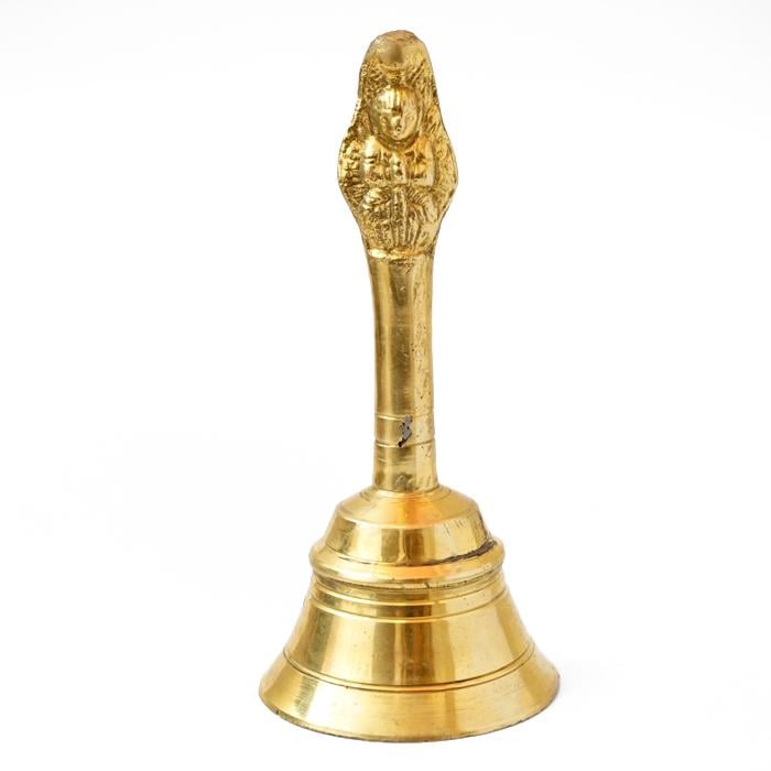 Дзвіночок Гханта №2 з ручкою Бронзовий (9070430) Дзвіночок Гханта №2 з ручкою Бронзовий (9070430)