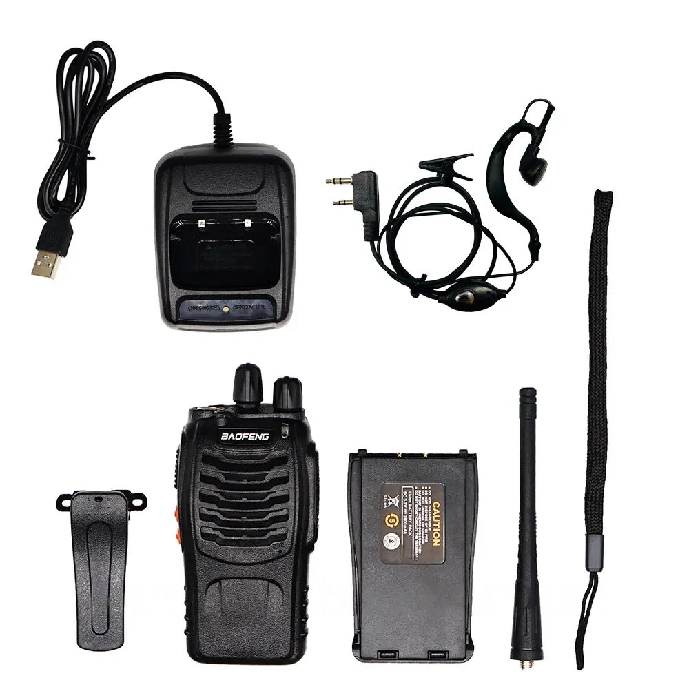 ᐉ Рации Baofeng BF-888S с USB зарядкой с полной комплектацией 2 шт ...