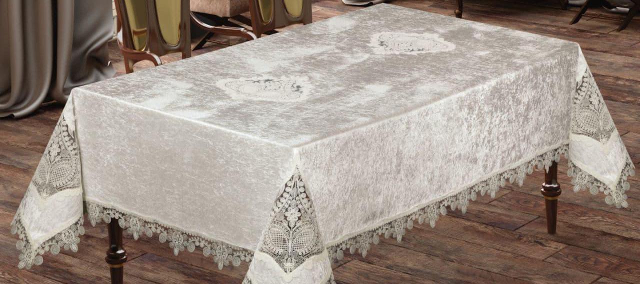 Скатерть велюровая Sagol 160x400 Aybuke (CN5734) Скатерть велюровая Sagol 160x400 Aybuke (CN5734)