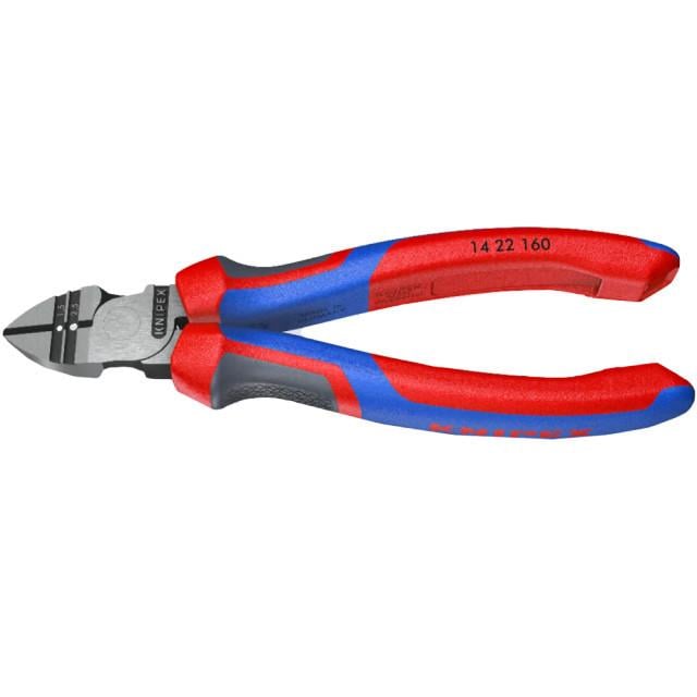 Кусачки бічні для видалення ізоляції KNIPEX 14 22 160 (3137807638)