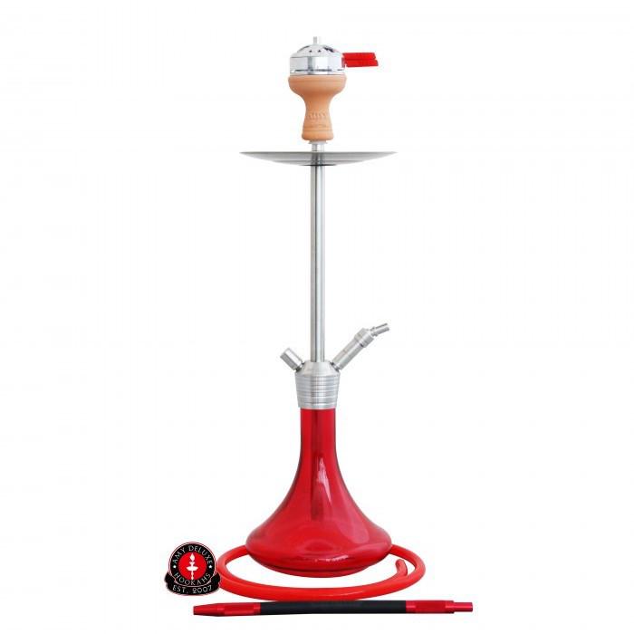 Кальян AMY Deluxe SS 09 Plus Stick steel Красный (641103979)