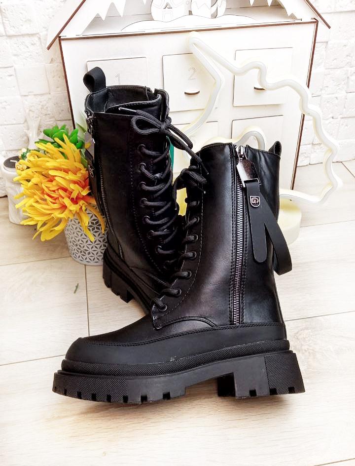 Ботинки зимние Paliament р. 35 23,3 см Черный (789003) - фото 7 Ботинки зимние Paliament р. 35 23,3 см Черный (789003) - фото 7