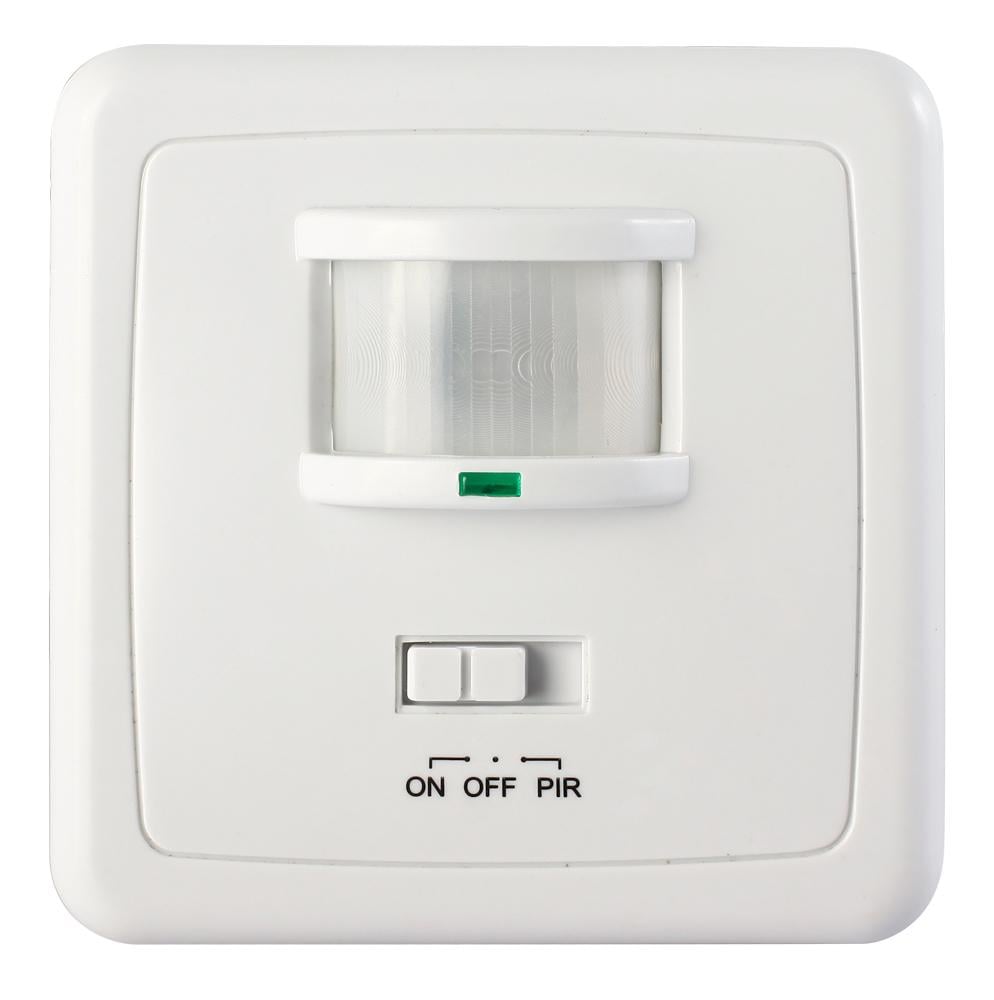 Датчик движения инфракрасный E.NEXT e.sensor.pir.01B.white 1200 Вт 160° до 9 м IP20 Белый (s061012)