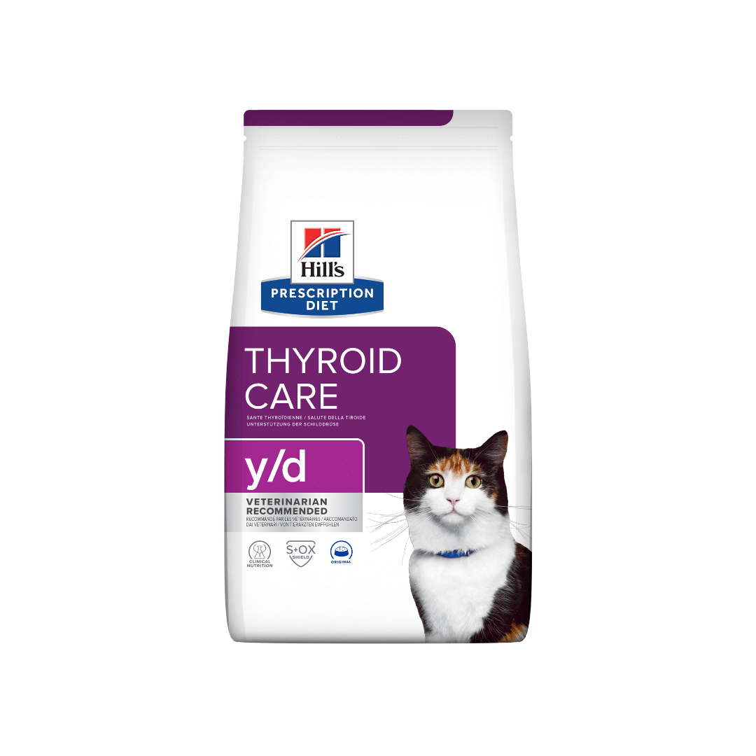Корм сухой Hill’s Prescription Diet y/d Thyroid Care для поддержания здоровья щитовидной железы 3 кг