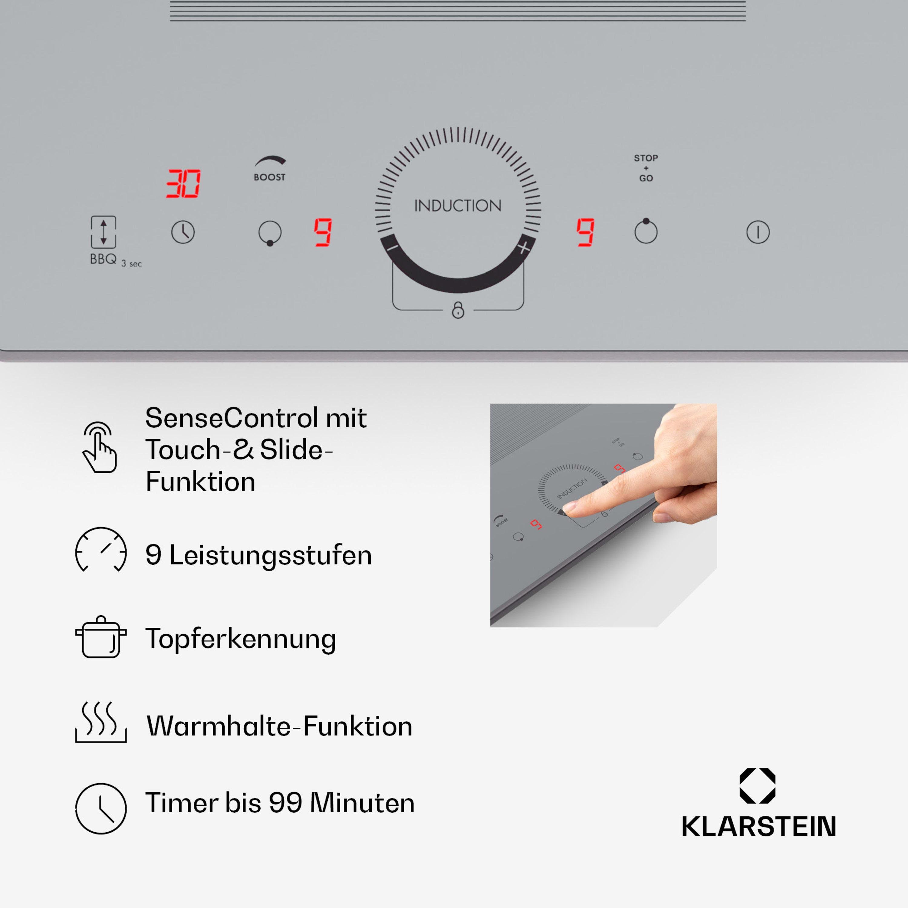 Варочная поверхность индукционная KLARSTEIN Delicatessa Slim (10035197) - фото 2