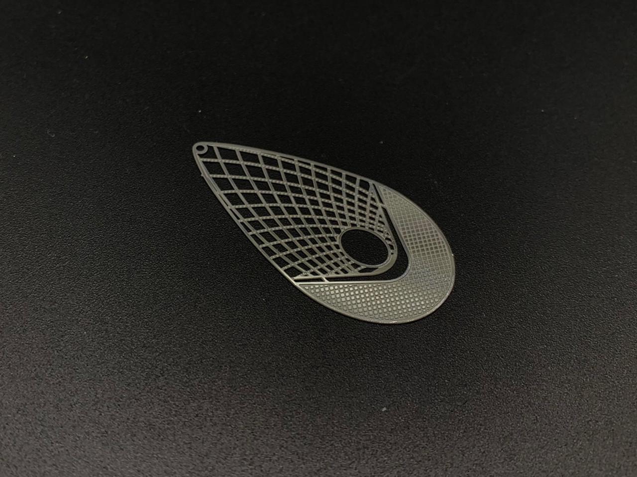 Декоративный элемент металлический из меди Яйцо ажурное 46х25 мм Серебристый (В-4558) Декоративный элемент металлический из меди Яйцо ажурное 46х25 мм Серебристый (В-4558)