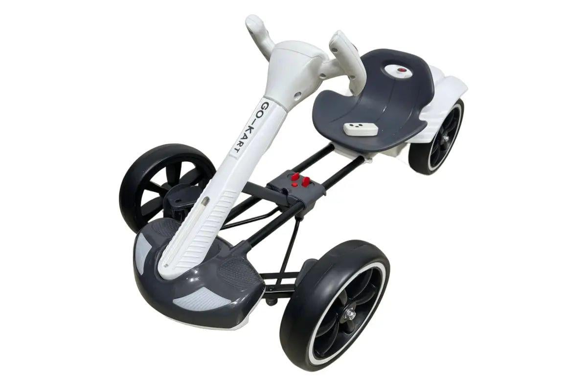 Электромобиль детский аккумуляторный Eco Koleso M-6072 25 Вт 6V 4,5 Ah до 6 км/ч до 50 кг 86х54х48,5 см Белый (opt-104313)