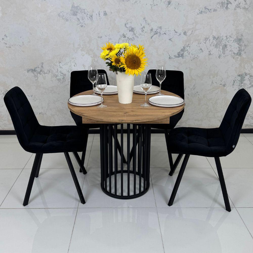 Стол раздвижной обеденный ROTARO D1100 - фото 5 Стол раздвижной обеденный ROTARO D1100 - фото 5