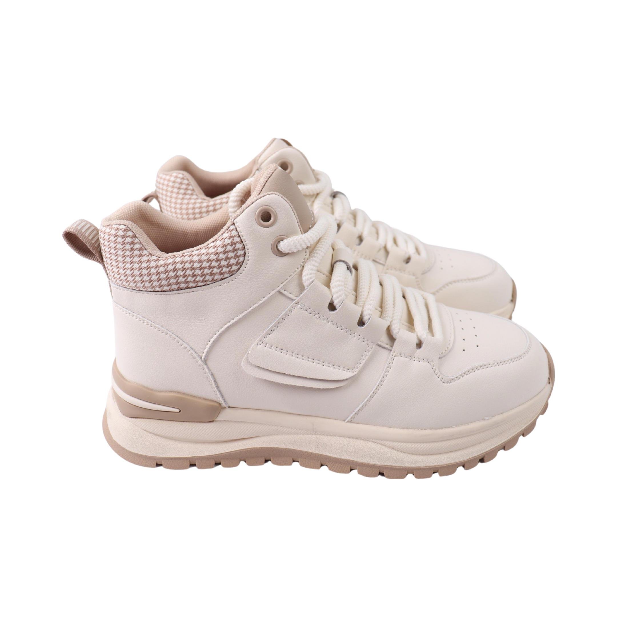 Ботинки женские Berisstini натуральная кожа р. 36 Молочный (227-24DHS)