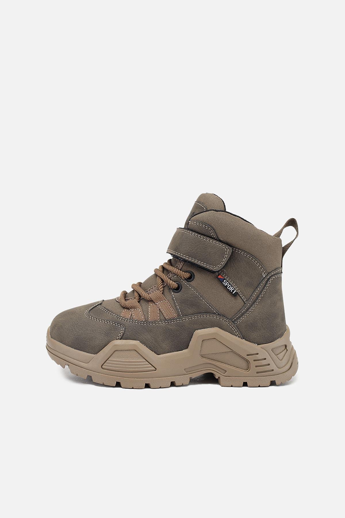 Ботинки для мальчика р. 35 Коричневый (ЦБ-00286671)