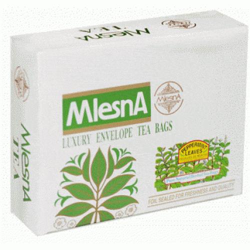 Чай травяной Mlesna Tea Мята перечная в пакетиках картонная коробка 300 г (77001029)