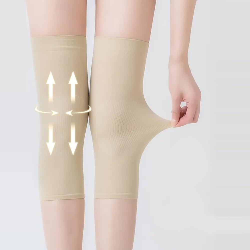 Наколінники компресійні еластичні унісекс 2 шт. OS Бежевий (3000003819) - фото 2 Наколінники компресійні еластичні унісекс 2 шт. OS Бежевий (3000003819) - фото 2
